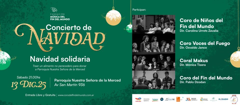 Concierto de Navidad 2025 - Fundación Música del Fin del Mundo